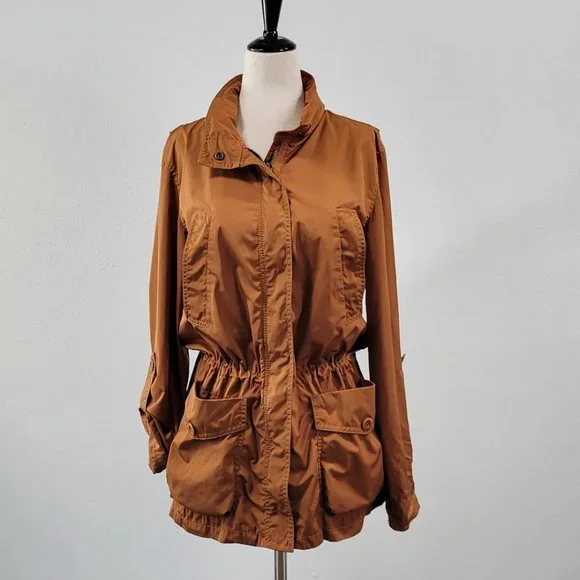 J. CREW lightweight hoodie jacket Sz 6 - Picture 1 of 9